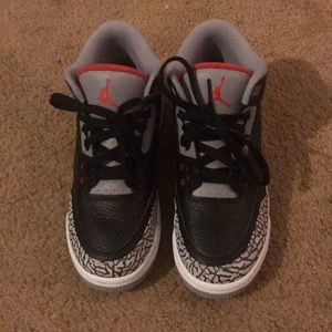 Jordan 3 Retro OG GS Black Cement 2018 (BRAND NEW)